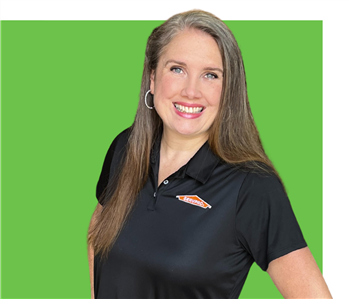 Woman smiling in a black SERVPRO of Ebensburg shirt